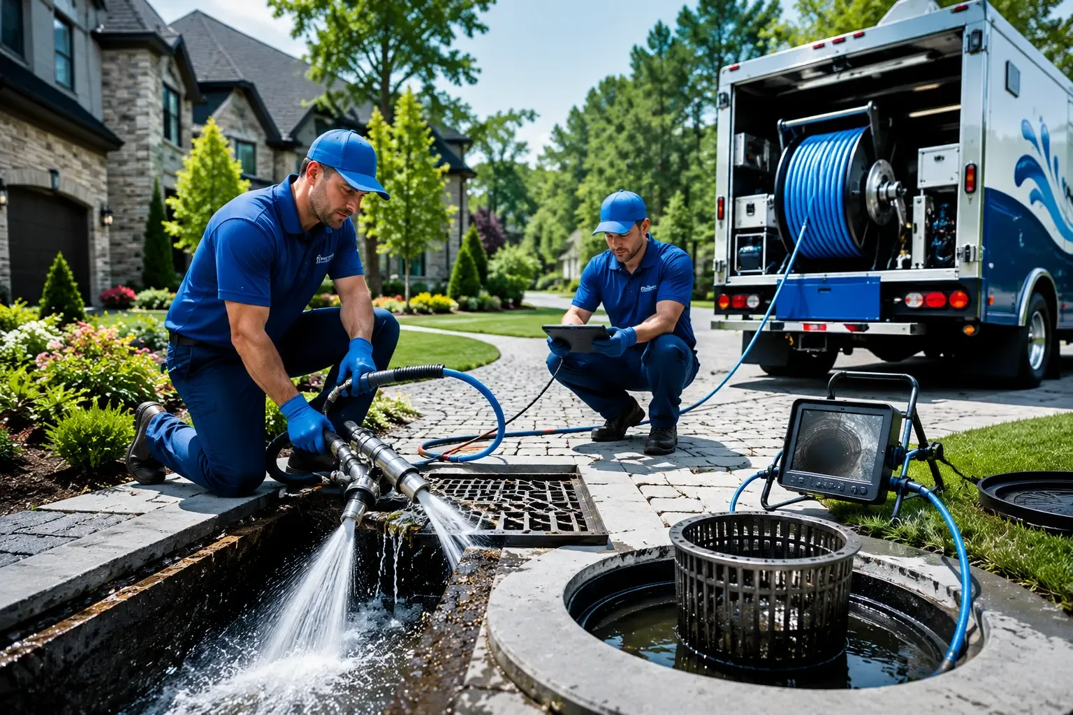Local outdoor drain cleaning professionals in Gillett Grove, IA